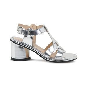 Agl Alison Leather Sandal, Metallic